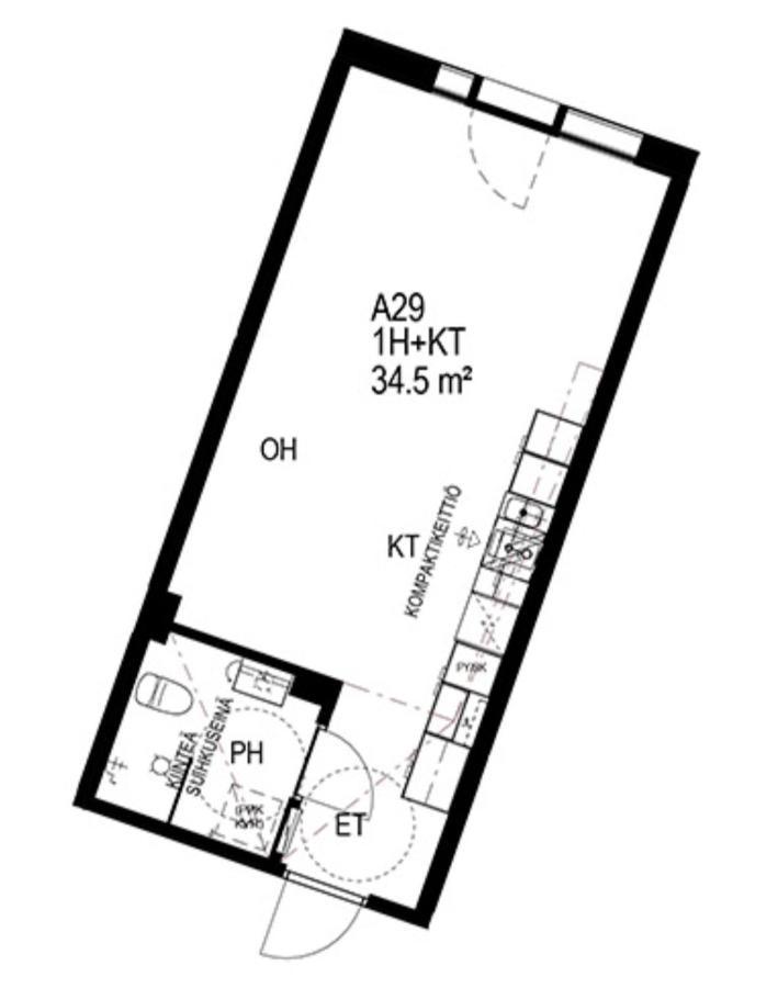 City Home Finland Arena Suite - Perfect Location With City View Tampere Exterior foto